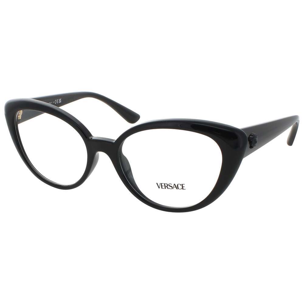Versace 0VE3349U-GB1 Women's Eyeglasses GB1 BLACK ACETATE